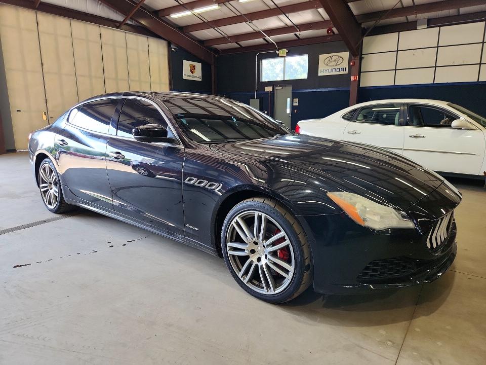 2017 Maserati Quattroporte მანქანა იყიდება აუქციონზე, vin: ZAM56RRL6H1235803, აუქციონის ნომერი: 59240026
