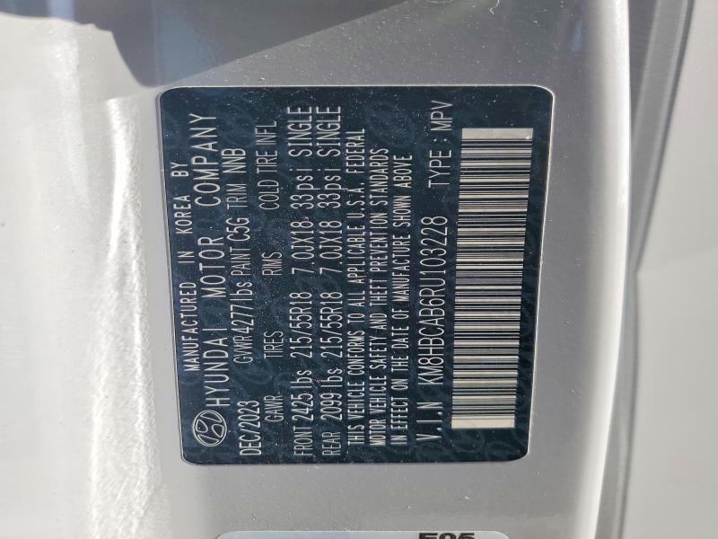 Продаж на аукціоні авто 2024 Hyundai Kona, vin: KM8HBCAB6RU103228, номер лоту: 55642096