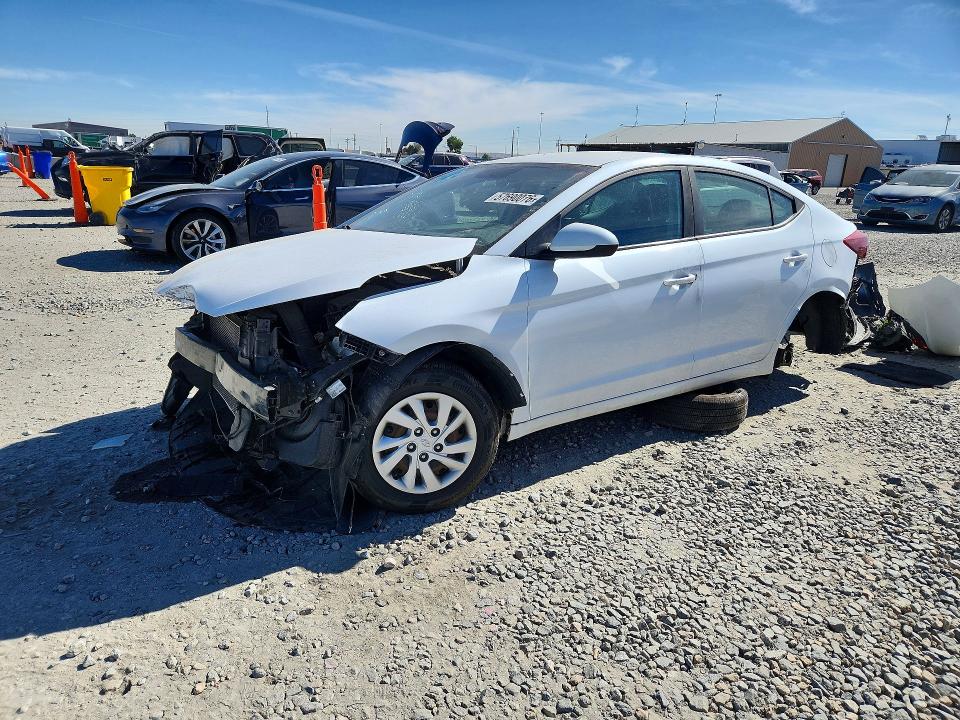 2019 Hyundai Elantra მანქანა იყიდება აუქციონზე, vin: 5NPD74LF9KH485121, აუქციონის ნომერი: 57690076