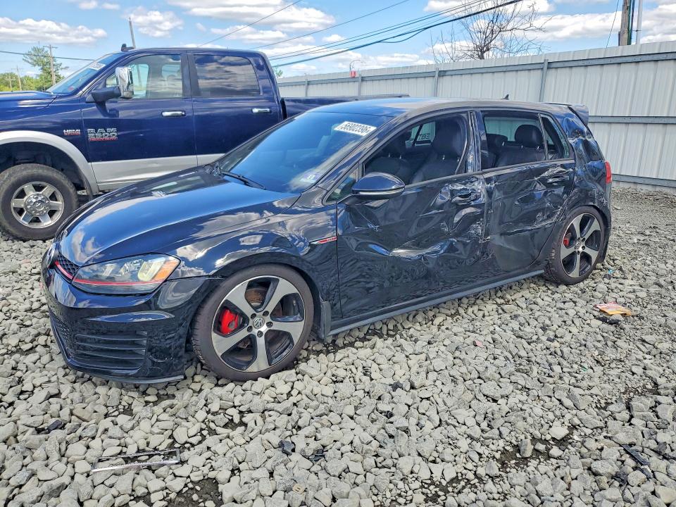 60736996 :رقم المزاد ، 3VW5T7AU4FM102895 vin ، 2015 Volkswagen Gti مزاد بيع