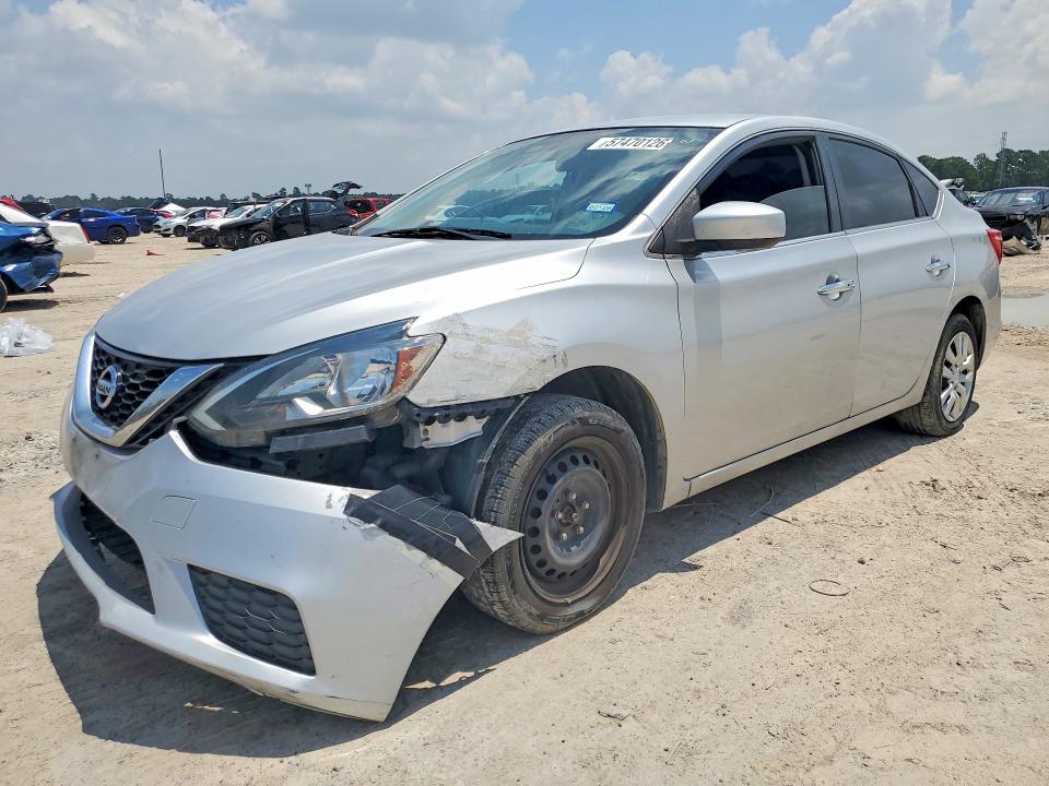 2019 Nissan Sentra მანქანა იყიდება აუქციონზე, vin: 3N1AB7AP1KY427153, აუქციონის ნომერი: 57470126