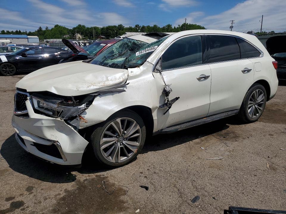 Продажа на аукционе авто 2017 Acura Mdx, vin: 5FRYD4H56HB025592, номер лота: 56784486
