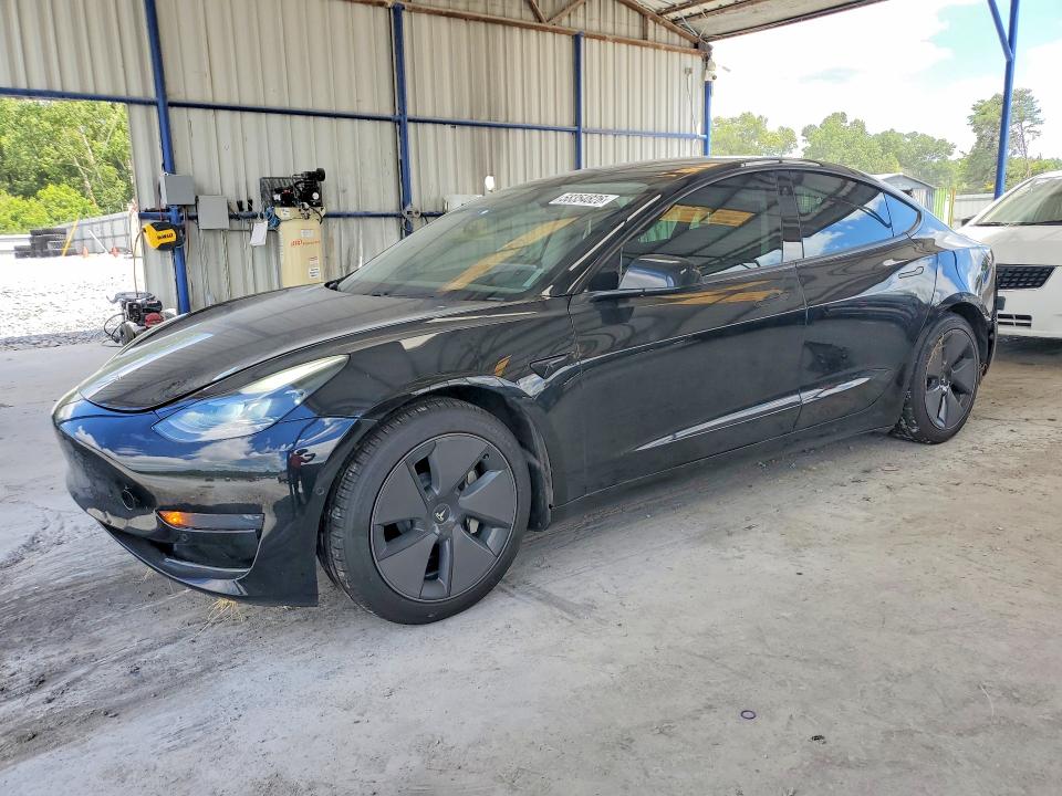 58354826 :رقم المزاد ، 5YJ3E1EA7MF919443 vin ، 2021 Tesla Model 3 مزاد بيع