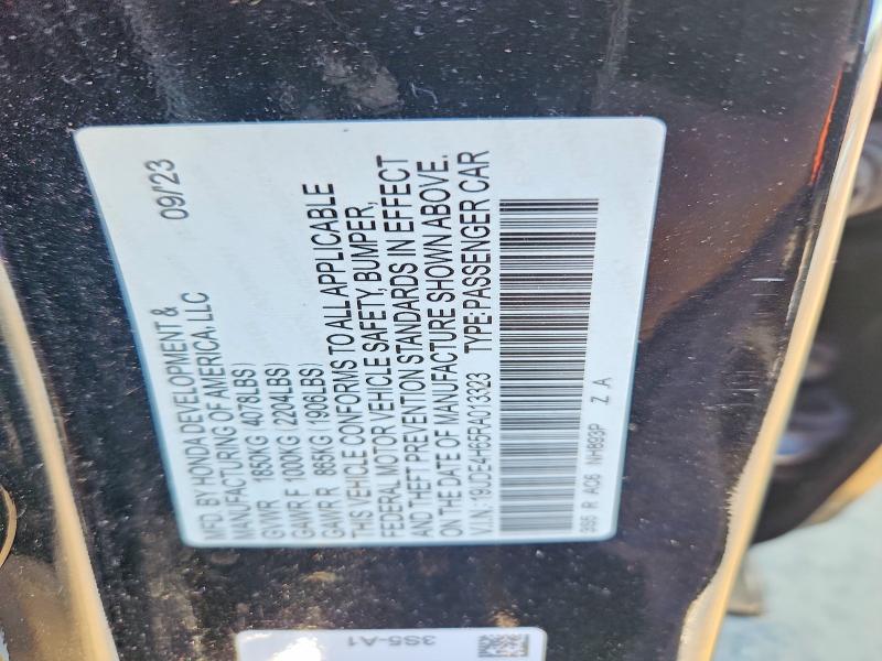 58275206 :رقم المزاد ، 19UDE4H65RA013323 vin ، 2024 Acura Integra مزاد بيع