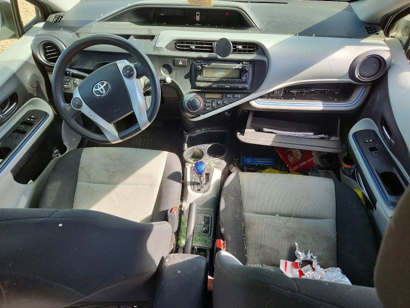 55722856 :رقم المزاد ، JTDKDTB31C1010895 vin ، 2012 Toyota Prius C مزاد بيع