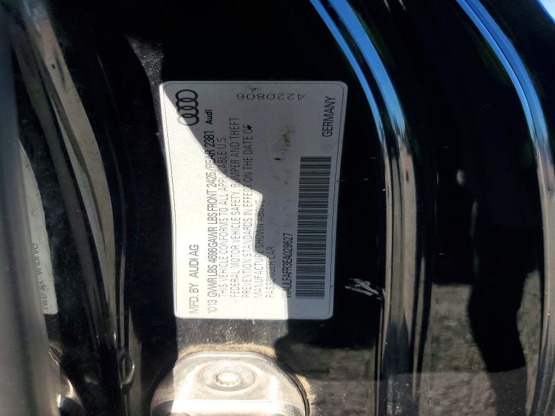 58413426 :رقم المزاد ، WAULFAFR3EA029627 vin ، 2014 Audi A5 مزاد بيع
