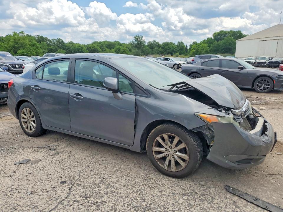 57408576 :رقم المزاد ، 2HGFB2F80CH612147 vin ، 2012 Honda Civic مزاد بيع