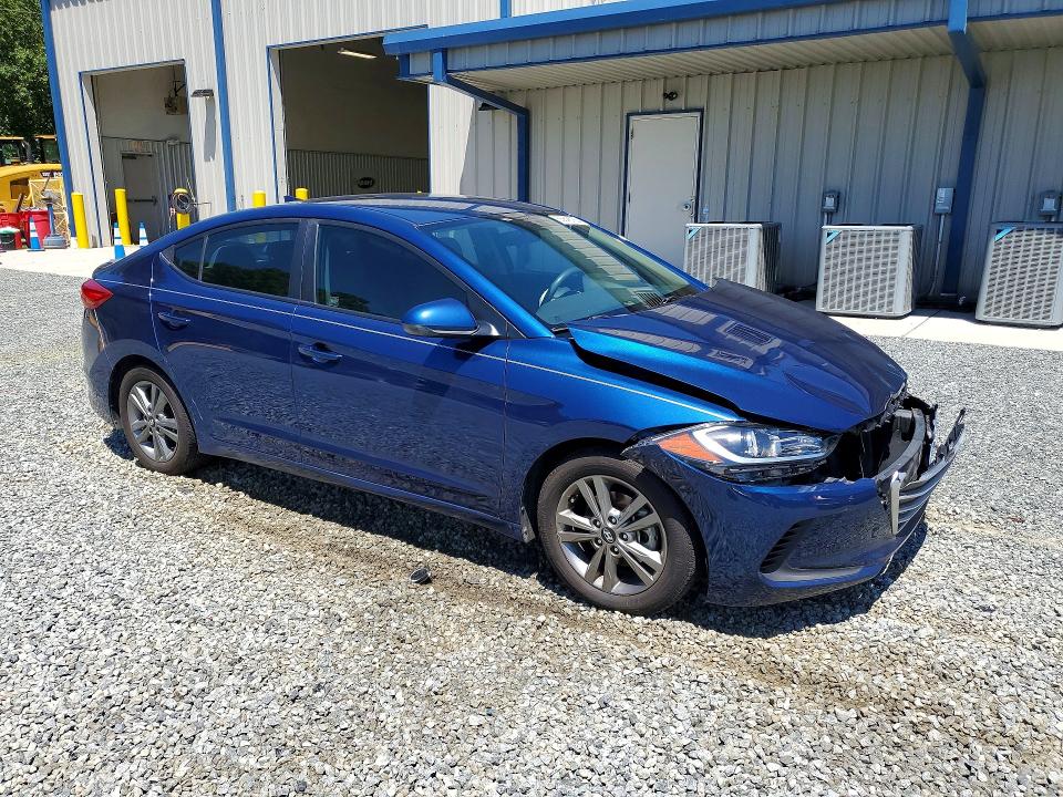 2017 Hyundai Elantra მანქანა იყიდება აუქციონზე, vin: 5NPD84LF7HH134245, აუქციონის ნომერი: 55846756