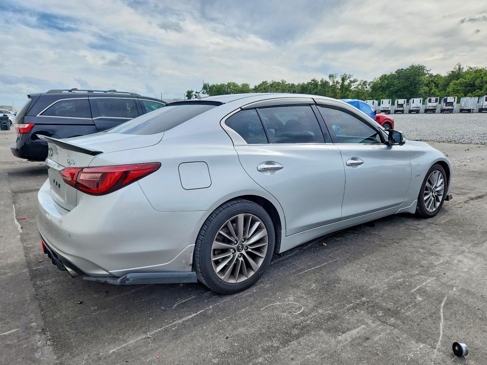 2018 Infiniti Q50 მანქანა იყიდება აუქციონზე, vin: JN1EV7AP3JM360274, აუქციონის ნომერი: 56410306