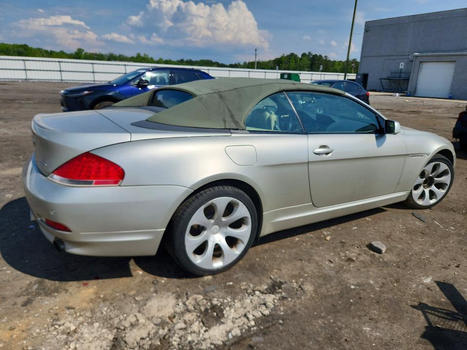 2006 Bmw 650 მანქანა იყიდება აუქციონზე, vin: WBAEK13406CN79029, აუქციონის ნომერი: 57824036