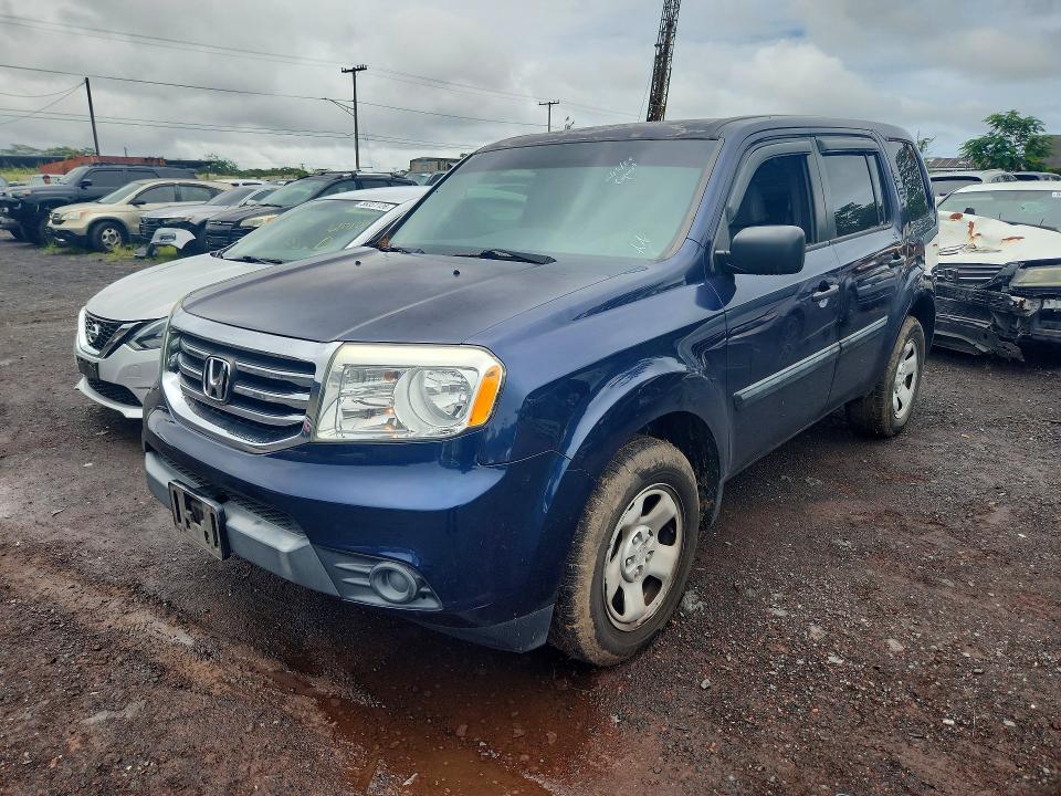2014 Honda Pilot მანქანა იყიდება აუქციონზე, vin: 5FNYF4H24EB039696, აუქციონის ნომერი: 57598006