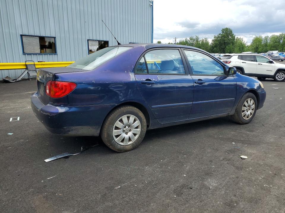 2004 Toyota Corolla მანქანა იყიდება აუქციონზე, vin: 1NXBR38E24Z256666, აუქციონის ნომერი: 56637656