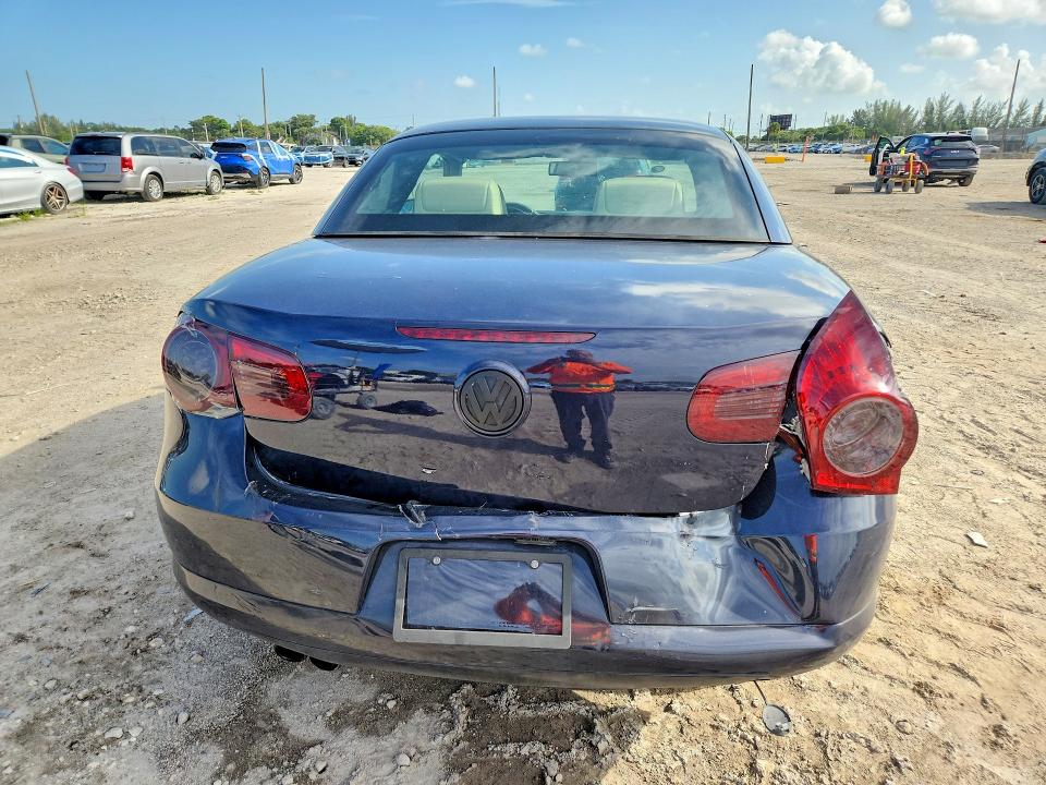 2007 Volkswagen Eos მანქანა იყიდება აუქციონზე, vin: WVWFA71F67V005011, აუქციონის ნომერი: 58025246
