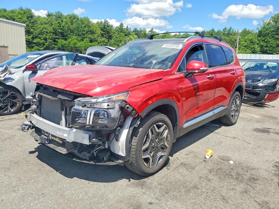 2021 Hyundai Santa Fe მანქანა იყიდება აუქციონზე, vin: 5NMS4DAL0MH366088, აუქციონის ნომერი: 56506356