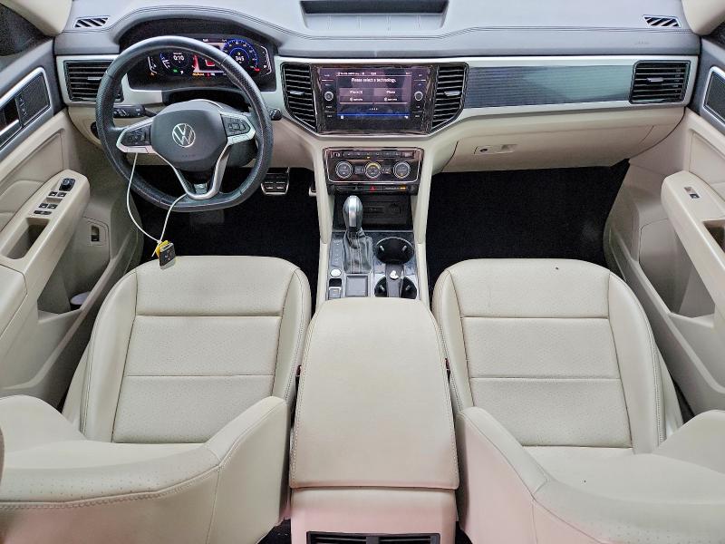 58046136 :رقم المزاد ، 1V2CR2CA9MC582251 vin ، 2021 Volkswagen Atlas مزاد بيع