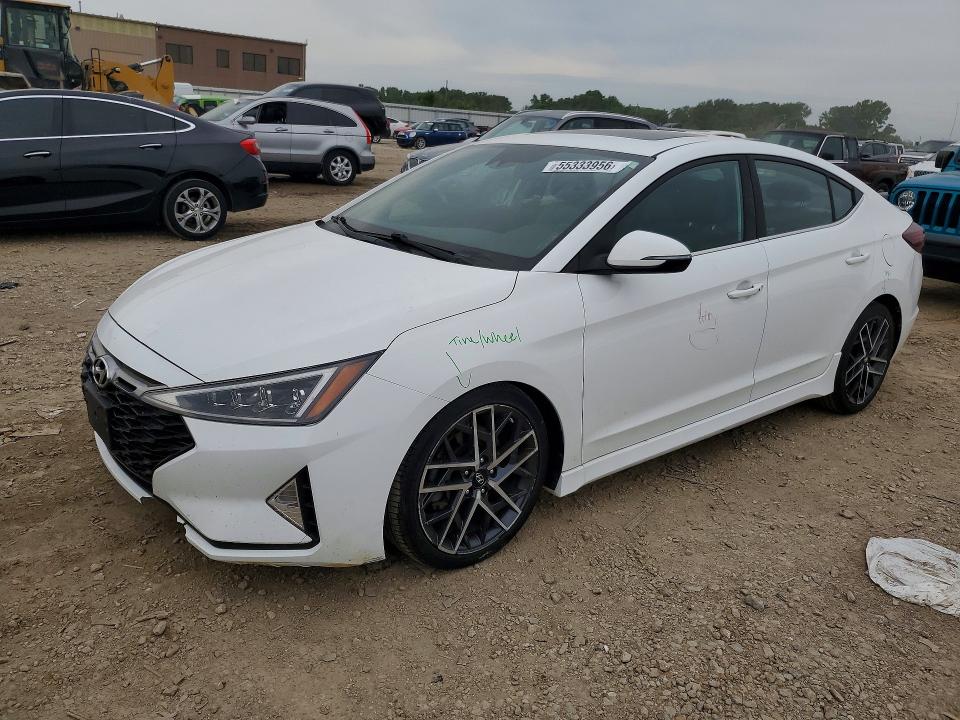 Aukcja sprzedaży 2020 Hyundai Elantra, vin: KMHD04LB5LU945573, numer aukcji: 55333956