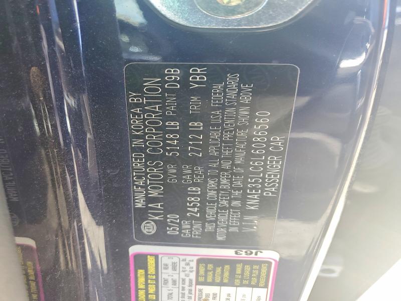 Продажа на аукционе авто 2020 Kia Stinger, vin: KNAE35LC6L6086560, номер лота: 57778216