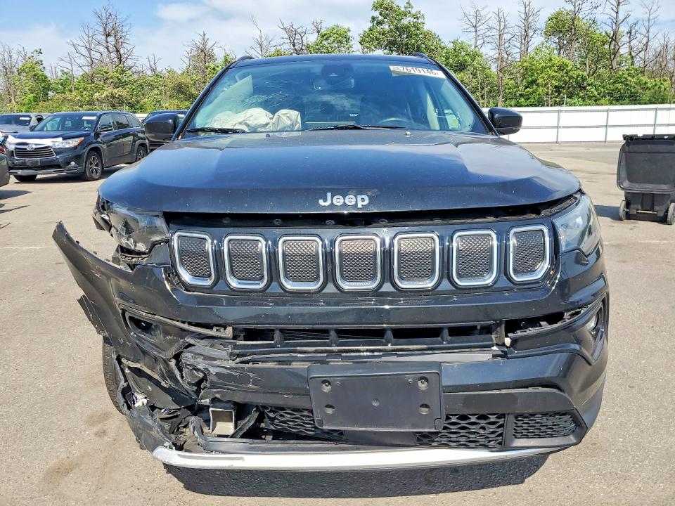 57619146 :رقم المزاد ، 3C4NJDCB6NT212595 vin ، 2022 Jeep Compass مزاد بيع