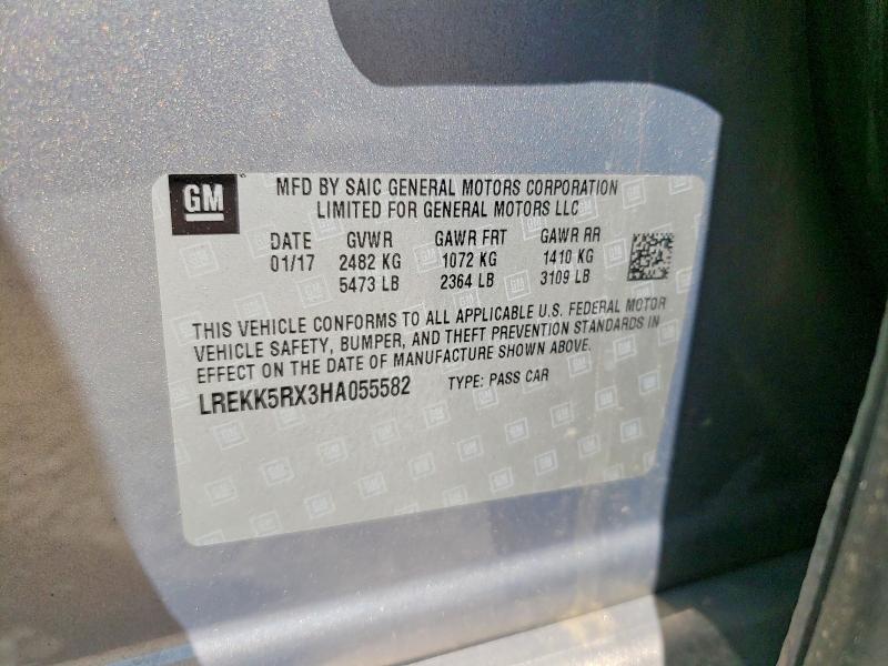 57752836 :رقم المزاد ، LREKK5RX3HA055582 vin ، 2017 Cadillac Ct6 مزاد بيع