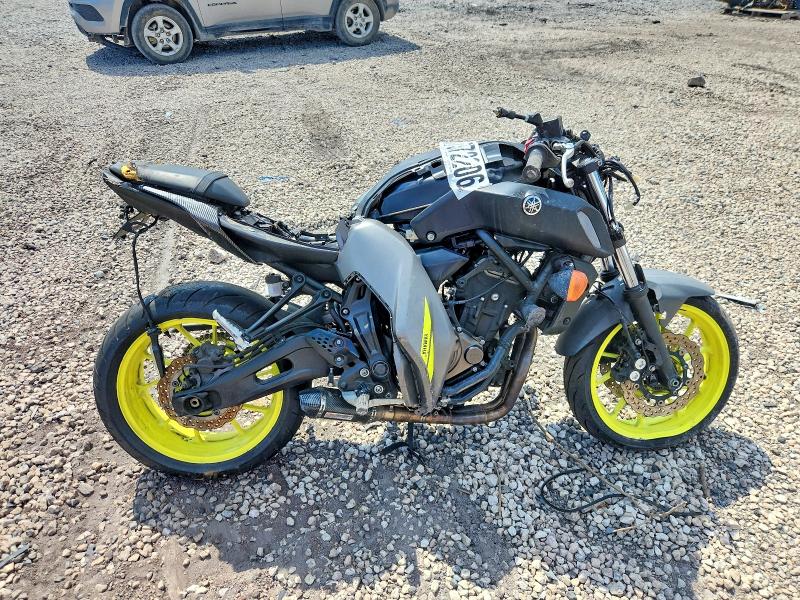 57072206 :رقم المزاد ، JYARM27EXKA003778 vin ، 2019 Yamaha Mt07 مزاد بيع