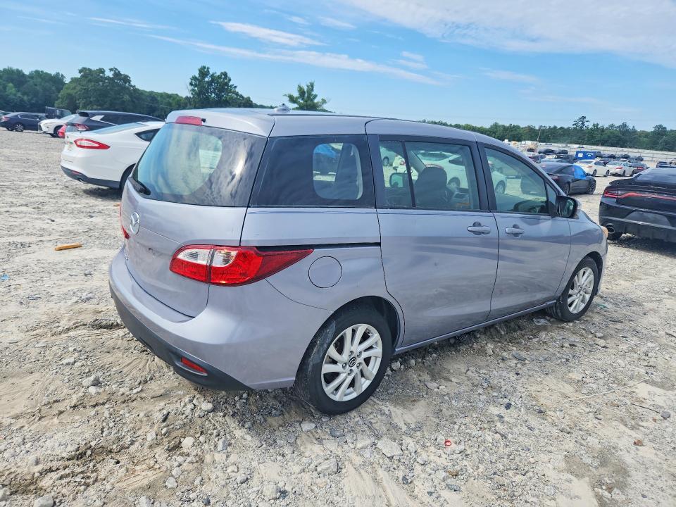 2013 Mazda 5 მანქანა იყიდება აუქციონზე, vin: JM1CW2BLXD0146412, აუქციონის ნომერი: 57408626