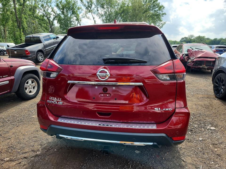 2020 Nissan Rogue მანქანა იყიდება აუქციონზე, vin: 5N1AT2MV8LC740813, აუქციონის ნომერი: 57192516