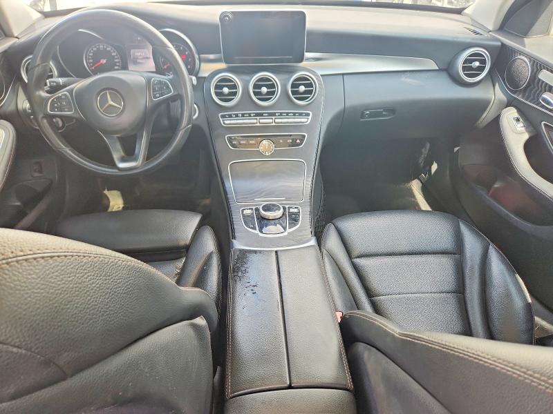 2017 Mercedes-benz C მანქანა იყიდება აუქციონზე, vin: WDDWF4JB9HR252777, აუქციონის ნომერი: 58955226