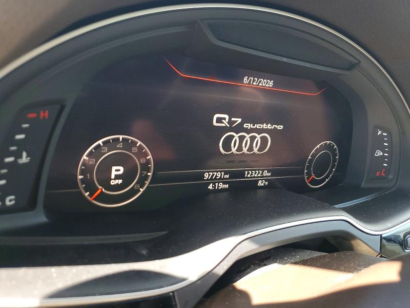 Aukcja sprzedaży 2019 Audi Q7, vin: WA1LAAF79KD009001, numer aukcji: 57080886