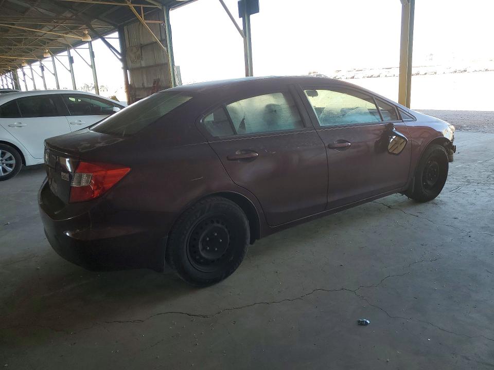 2012 Honda Civic მანქანა იყიდება აუქციონზე, vin: 2HGFB2F50CH531588, აუქციონის ნომერი: 56710646