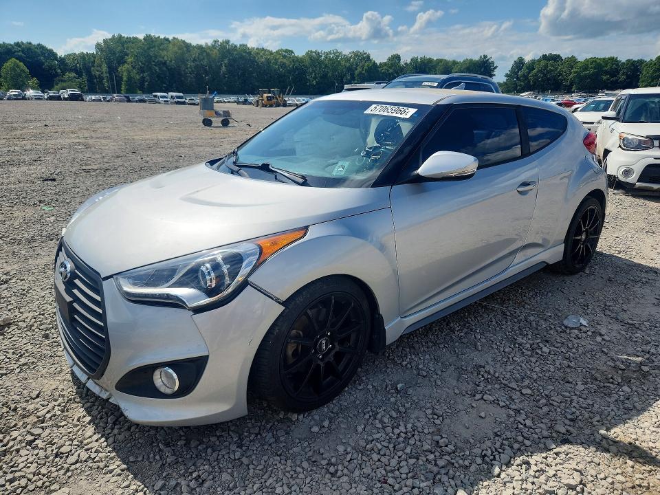 2016 Hyundai Veloster მანქანა იყიდება აუქციონზე, vin: KMHTC6AEXGU302640, აუქციონის ნომერი: 57065966
