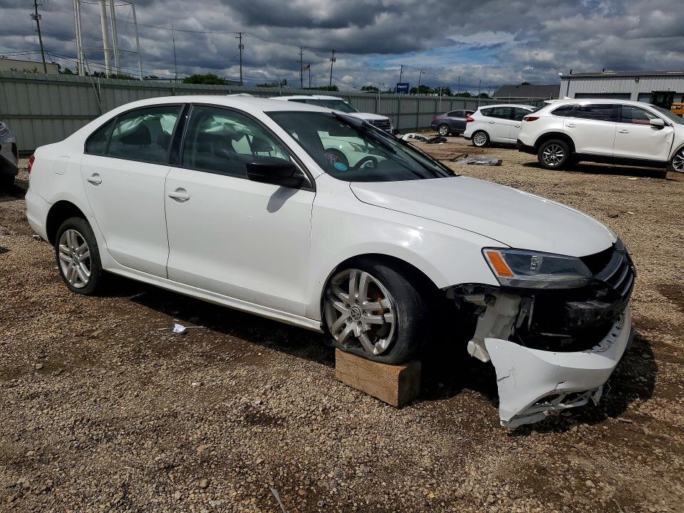 57755456 :رقم المزاد ، 3VW2K7AJ3FM356061 vin ، 2015 Volkswagen Jetta مزاد بيع