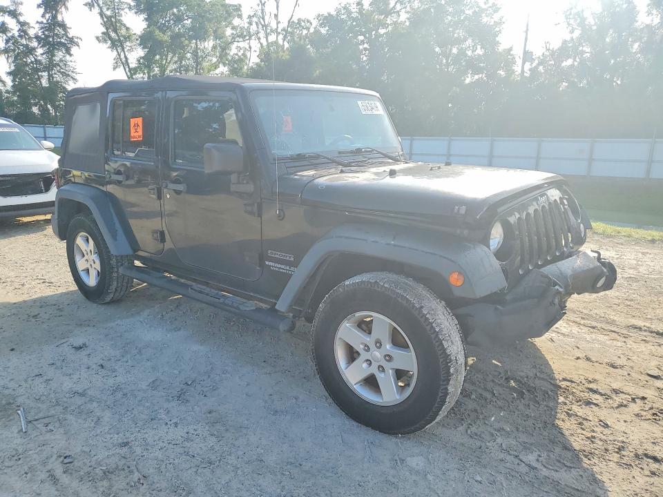 Продажа на аукционе авто 2015 Jeep Wrangler Unlimited, vin: 1C4BJWDG2FL581248, номер лота: 55634096