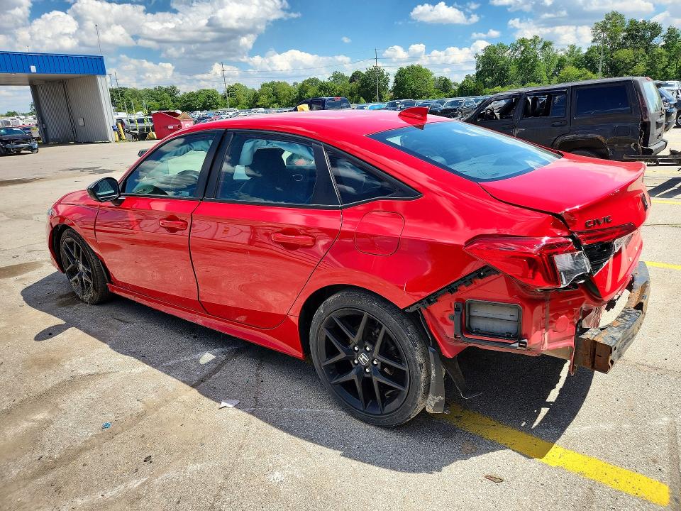 58041816 :رقم المزاد ، 2HGFE2F5XNH585524 vin ، 2022 Honda Civic مزاد بيع