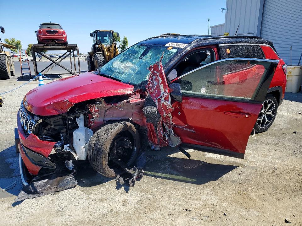 2025 Jeep Compass მანქანა იყიდება აუქციონზე, vin: 3C4NJDCNXST620975, აუქციონის ნომერი: 58582736