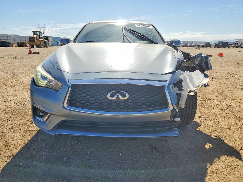 2018 Infiniti Q50 მანქანა იყიდება აუქციონზე, vin: JN1EV7AP6JM353836, აუქციონის ნომერი: 57140026