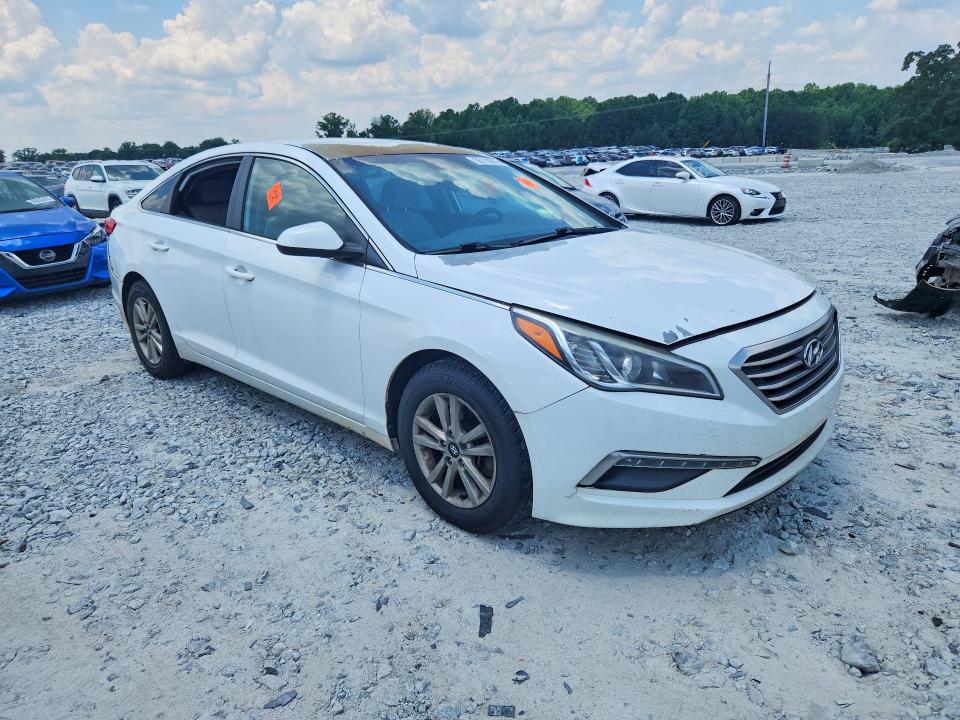 2015 Hyundai Sonata მანქანა იყიდება აუქციონზე, vin: 5NPE24AFXFH147657, აუქციონის ნომერი: 56119876