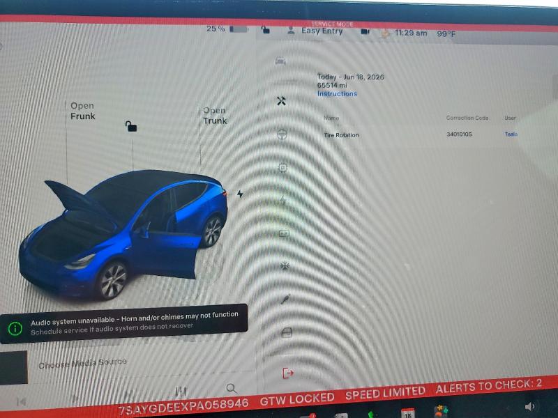 Продаж на аукціоні авто 2023 Tesla Model Y, vin: 7SAYGDEEXPA058946, номер лоту: 56352936