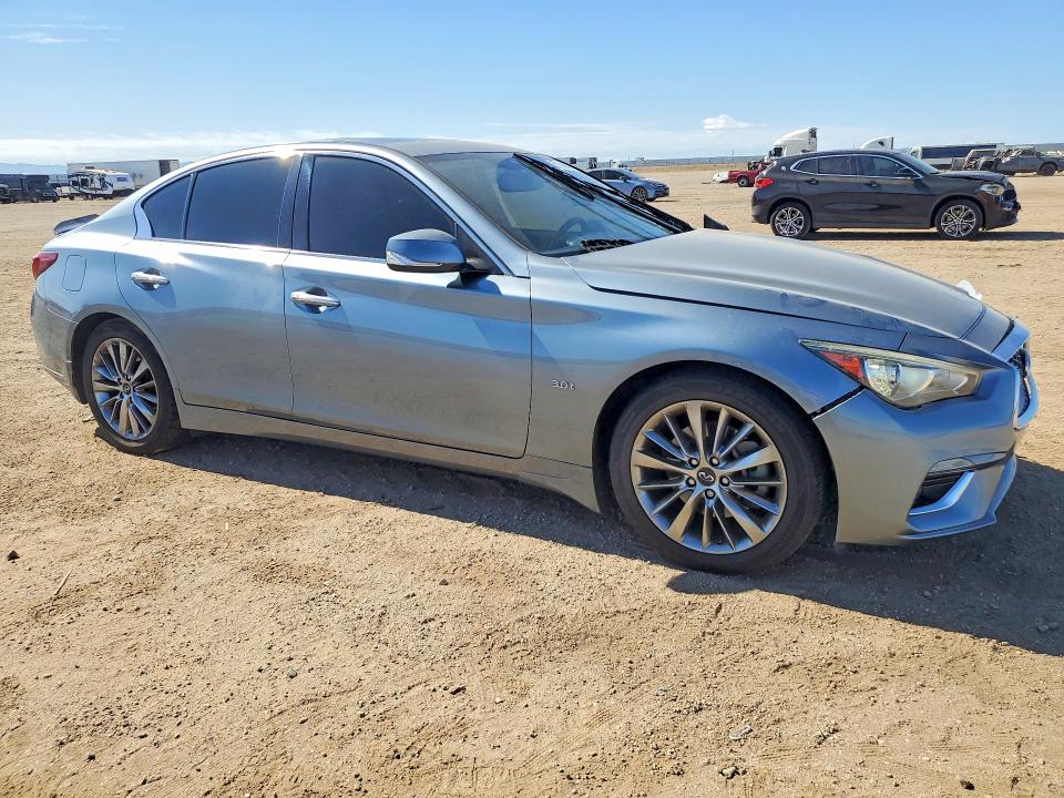 2018 Infiniti Q50 მანქანა იყიდება აუქციონზე, vin: JN1EV7AP6JM353836, აუქციონის ნომერი: 57140026
