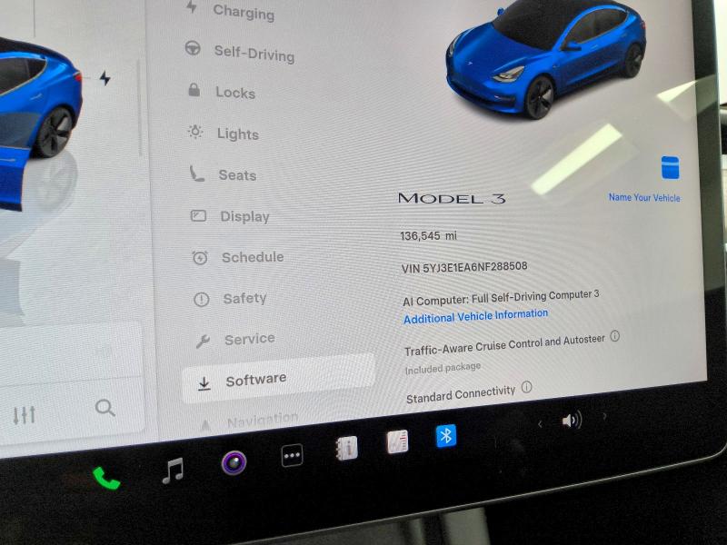 Продажа на аукционе авто 2022 Tesla Model 3, vin: 5YJ3E1EA6NF288508, номер лота: 55466456