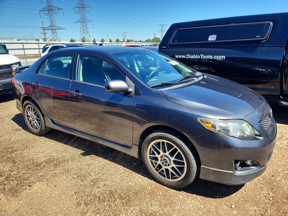 57137646 :رقم المزاد ، 1NXBU40E19Z080099 vin ، 2009 Toyota Corolla مزاد بيع