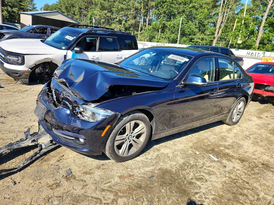 58358986 :رقم المزاد ، WBA8E3G50GNU38597 vin ، 2016 Bmw 328 مزاد بيع