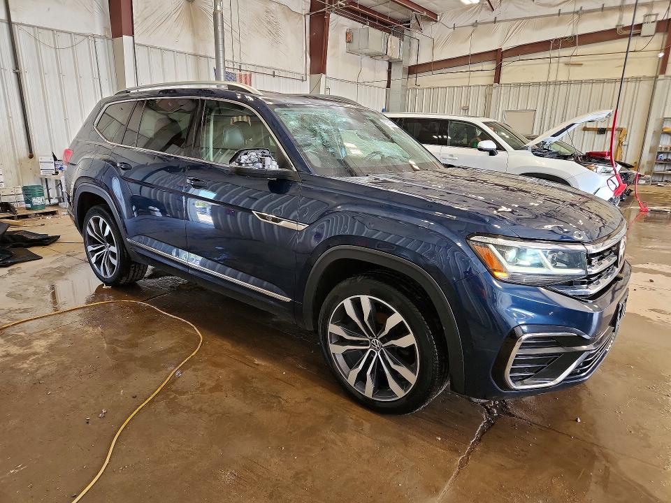 55591596 :رقم المزاد ، 1V2FR2CAXMC579002 vin ، 2021 Volkswagen Atlas مزاد بيع