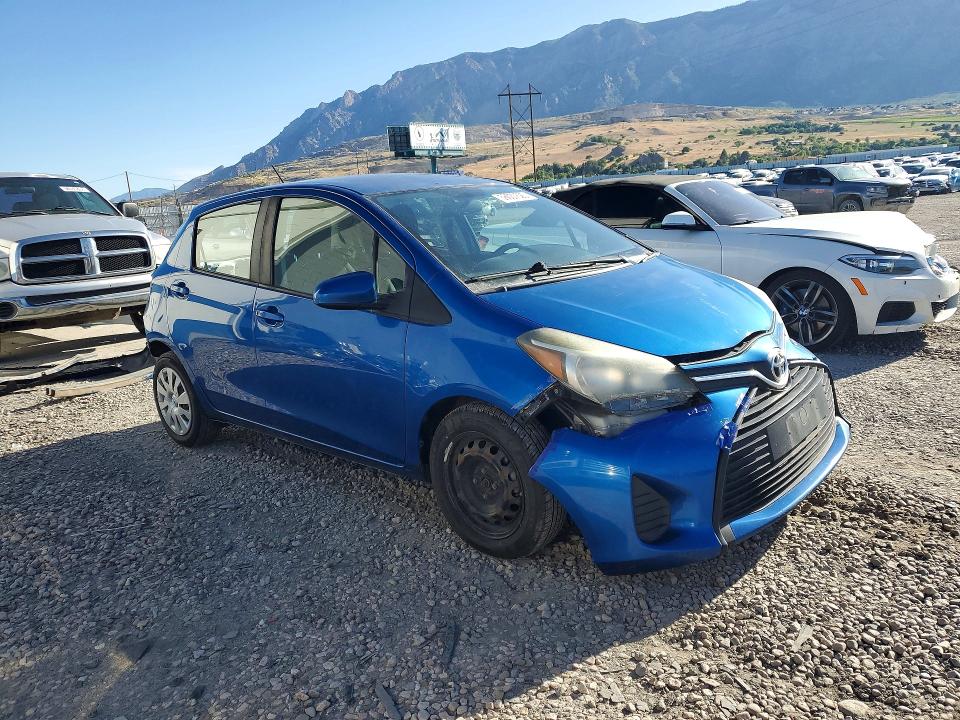 2015 Toyota Yaris მანქანა იყიდება აუქციონზე, vin: VNKKTUD30FA033621, აუქციონის ნომერი: 56037626