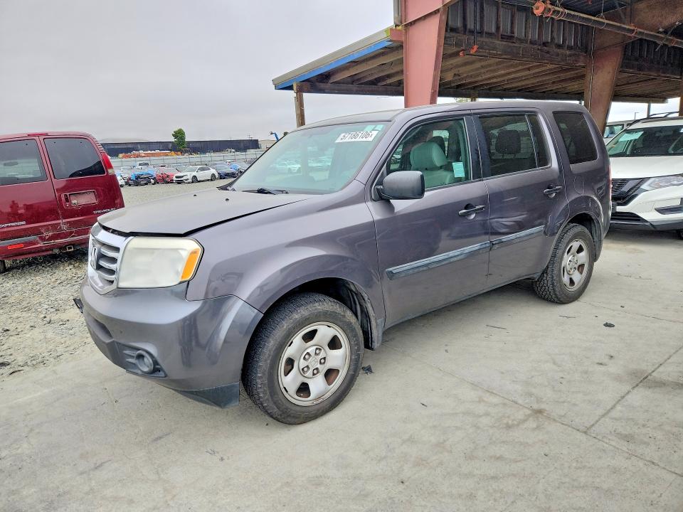 57186106 :رقم المزاد ، 5FNYF3H2XEB020967 vin ، 2014 Honda Pilot مزاد بيع