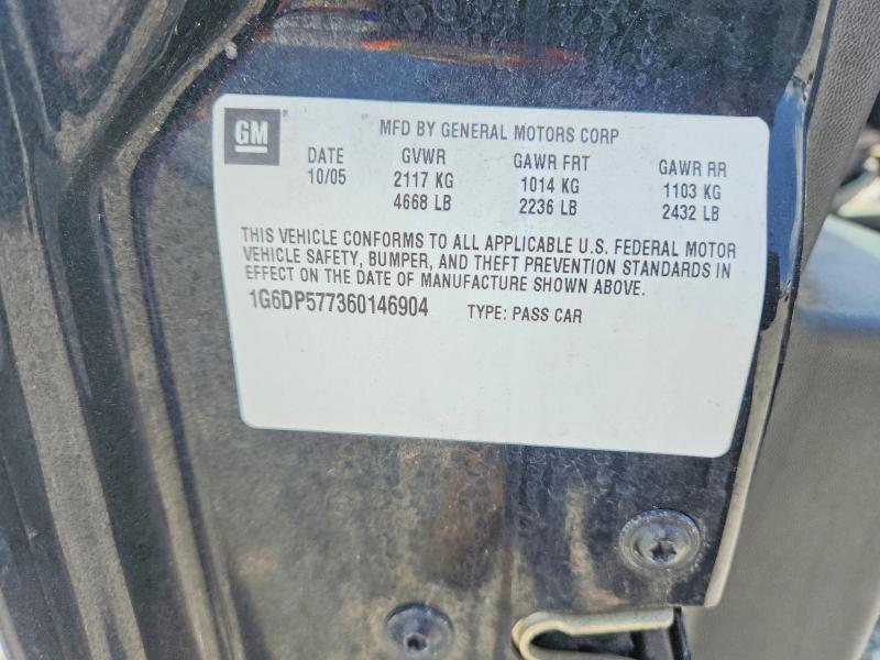 Продаж на аукціоні авто 2006 Cadillac Cts, vin: 1G6DP577360146904, номер лоту: 58455286