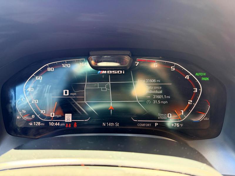 2019 Bmw M850xi მანქანა იყიდება აუქციონზე, vin: WBAFY4C55KBJ98967, აუქციონის ნომერი: 57623516