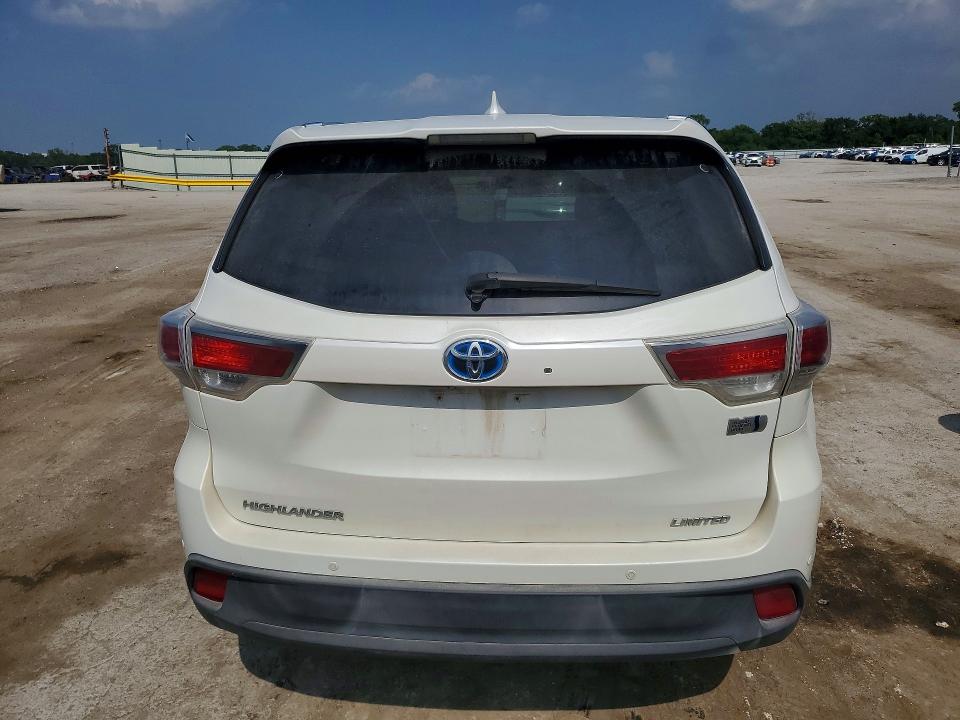 2016 Toyota Highlander Hybrid მანქანა იყიდება აუქციონზე, vin: 5TDDCRFH2GS018453, აუქციონის ნომერი: 55724996
