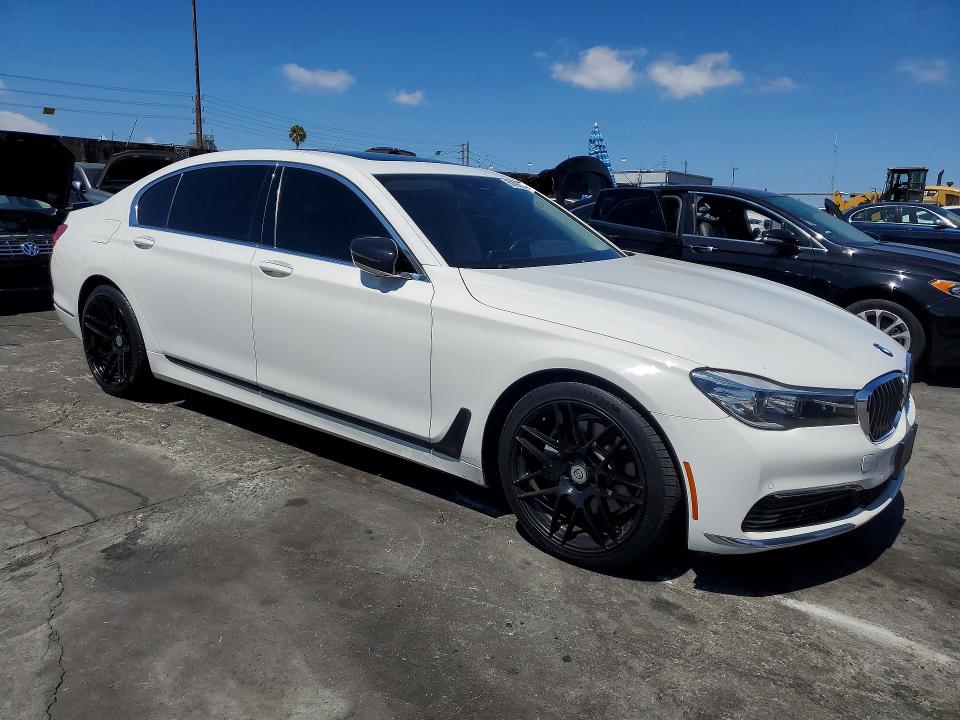 2019 Bmw 740 მანქანა იყიდება აუქციონზე, vin: WBA7E2C55KB217759, აუქციონის ნომერი: 58393006