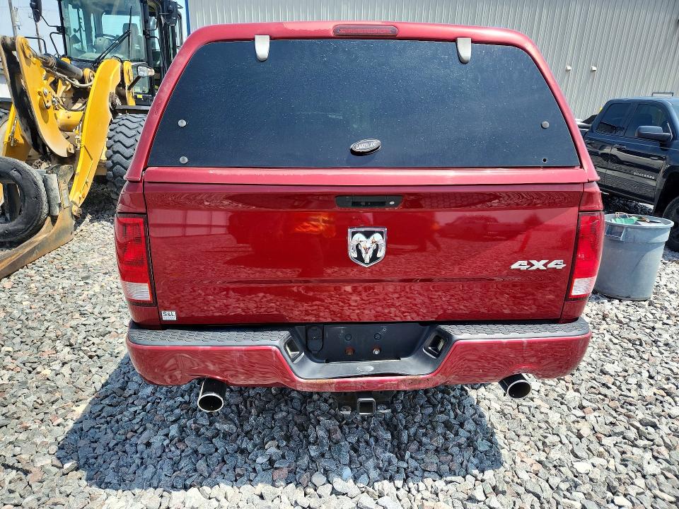 59009556 :رقم المزاد ، 1C6RD7FT4CS238875 vin ، 2012 Dodge Ram 1500 مزاد بيع
