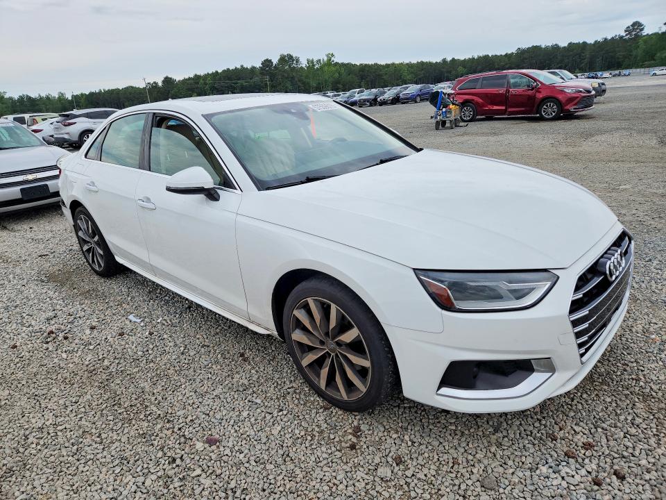 2020 Audi A4 მანქანა იყიდება აუქციონზე, vin: WAUGMAF45LN005153, აუქციონის ნომერი: 57559616